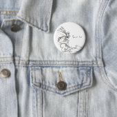 Badge Rond 5 Cm Les fées vivent : Période glaciaire (En situation)