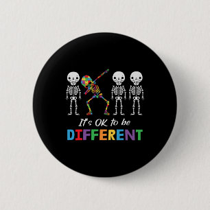Badge Rond 5 Cm Les Femmes De sensibilisation sur l'autisme Se Sen