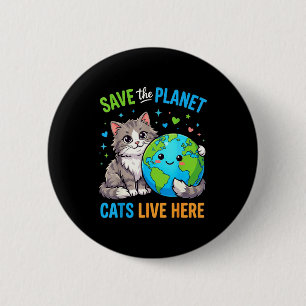 Badge Rond 5 Cm Les femmes et les hommes de la journée de la Terre