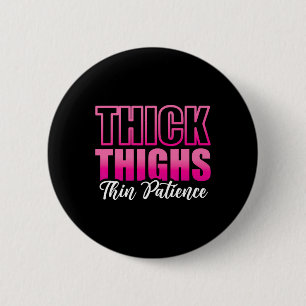 Badge Rond 5 Cm Les Femmes Gymnase Fitness Exercice Épais Cuisse L