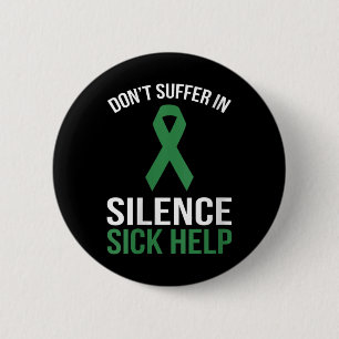 Badge Rond 5 Cm Les Femmes Ne Souffrent Pas Dans Le Silence Aide M