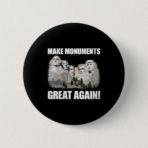 Badge Rond 5 Cm Les Femmes Rendent Les Monuments Géniaux ! Donald