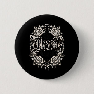 Badge Rond 5 Cm Les femmes rétro occultes diaboliques gothiques so