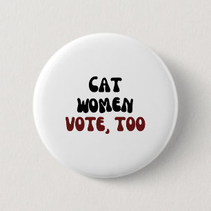 Badge Rond 5 Cm Les femmes votent pour Kamala Harris pour l'électi