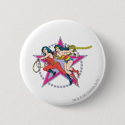 Badge Rond 5 Cm Les Filles des merveilles (Devant)