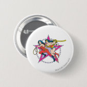 Badge Rond 5 Cm Les Filles des merveilles (Devant & derrière)