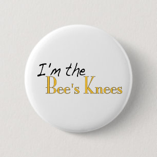 Badge Rond 5 Cm Les genoux des abeilles