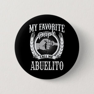 Badge Rond 5 Cm Les gens préférés m'appellent Abuelito Mexican Spa
