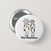 Badge Rond 5 Cm Les Holsteins (Devant & derrière)