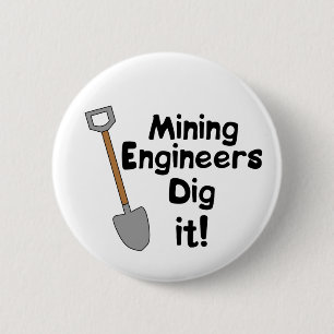 Badge Rond 5 Cm Les ingénieurs des mines l'apprécient