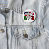 Badge Rond 5 Cm Les Italiens pour Trump (En situation)