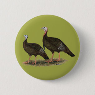 Badge Rond 5 Cm Les Jeunes Filles de Turkeys