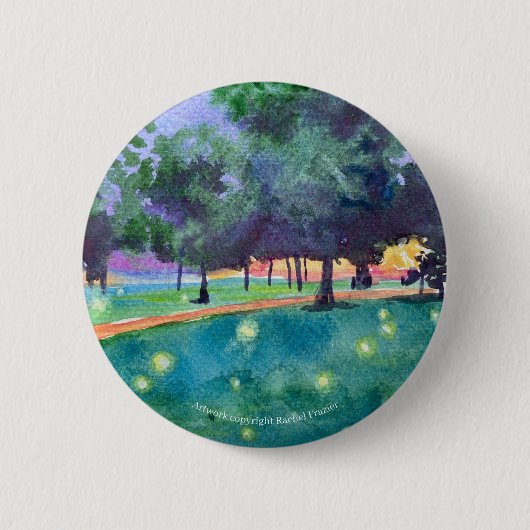 Badge Rond 5 Cm Les lucioles à l'Académie navale : Pin (Devant)