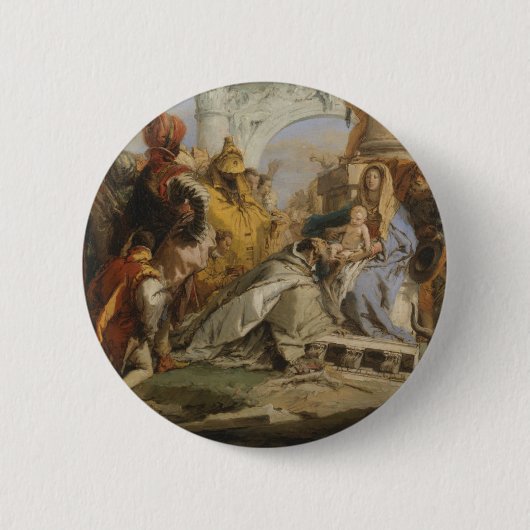 Badge Rond 5 Cm Les Magi (Devant)