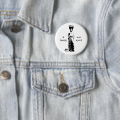 Badge Rond 5 Cm Les marbres ont réuni le bouton de cariatide (En situation)
