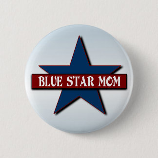 Badge Rond 5 Cm Les militaires de maman d'étoile bleue soutiennent