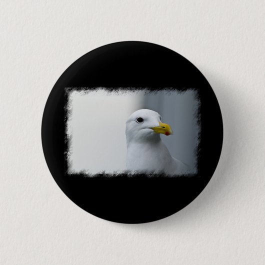 Badge Rond 5 Cm Les mouettes ont aussi besoin d'amour (Devant)