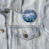 Badge Rond 5 Cm Les nénuphars de Monet (En situation)