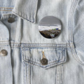 Badge Rond 5 Cm Les Observateurs de Vagues (En situation)