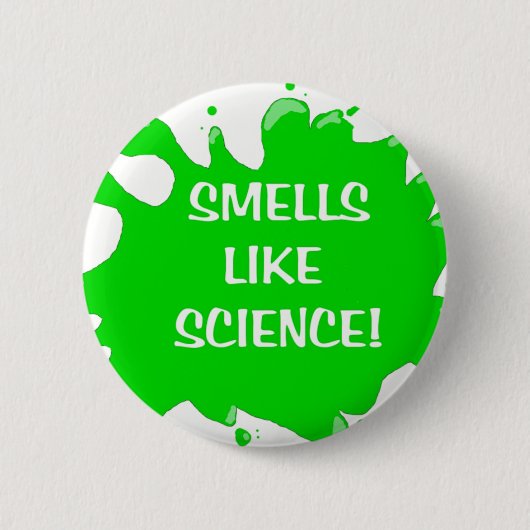 Badge Rond 5 Cm les odeurs aiment la science (Devant)