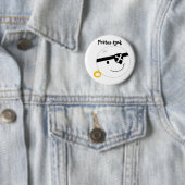 Badge Rond 5 Cm Les Pirates Rock (En situation)