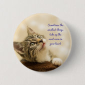 Badge Rond 5 Cm Les plus petites choses (Devant)