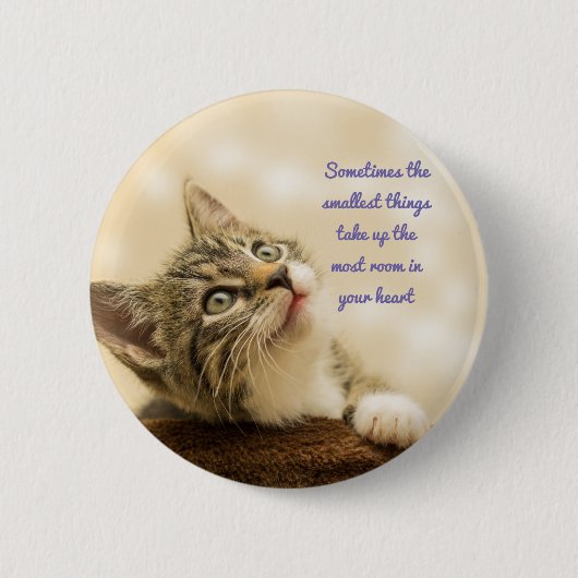 Badge Rond 5 Cm Les plus petites choses (Devant)
