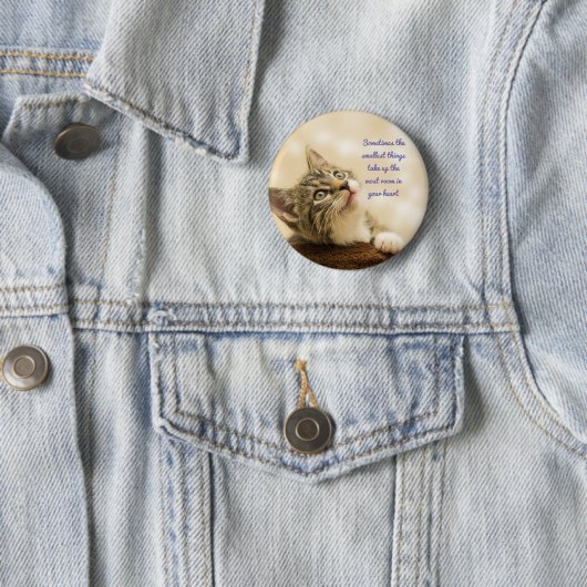 Badge Rond 5 Cm Les plus petites choses (En situation)