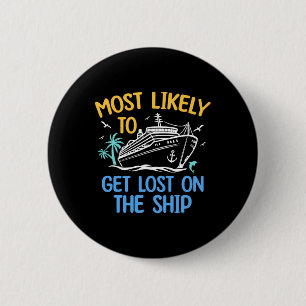Badge Rond 5 Cm Les Plus Susceptibles D'Être Perdus Sur Le Cr De F