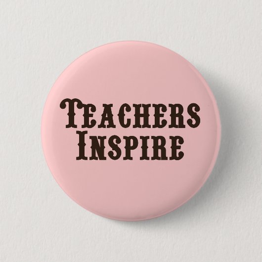 Badge Rond 5 Cm Les professeurs inspirent (Devant)