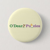 Badge Rond 5 Cm Les Puzzles d'O'Deary (Devant)