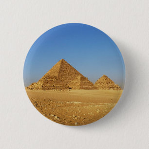 Badge Rond 5 Cm Les pyramides égyptiennes