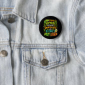 Badge Rond 5 Cm Les reptiles règnent (En situation)