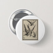 Badge Rond 5 Cm Les singes volants (Devant & derrière)