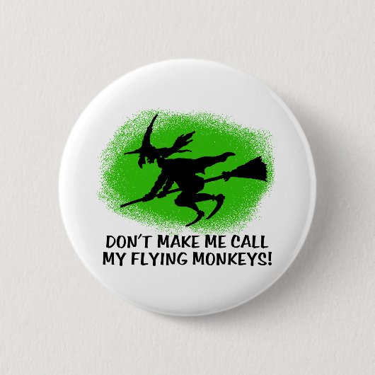 Badge Rond 5 Cm Les singes volants (Devant)