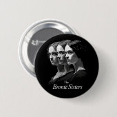 Badge Rond 5 Cm Les sœurs Brontë (Devant & derrière)