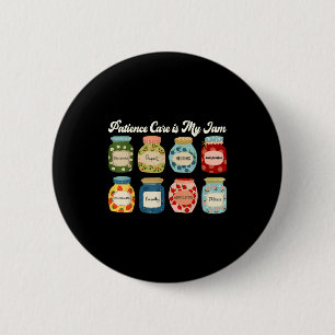 Badge Rond 5 Cm Les soins aux patients sont mon truc Équipe médica