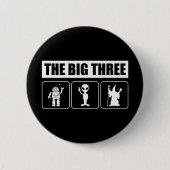 Badge Rond 5 Cm Les trois grands (Devant)