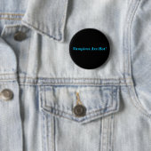 Badge Rond 5 Cm Les vampires sont chauds ! (En situation)