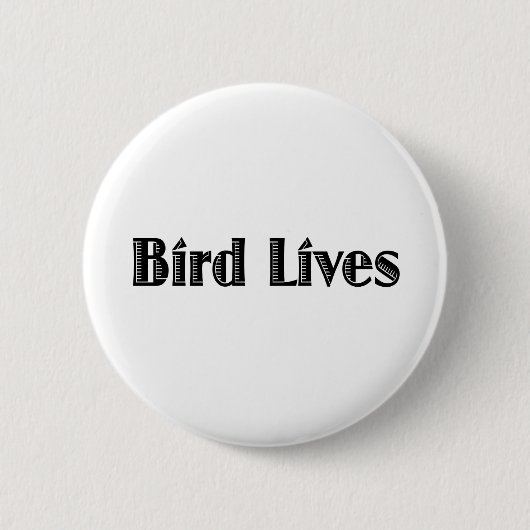 Badge Rond 5 Cm Les vies d'oiseau (Devant)