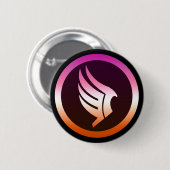 Badge Rond 5 Cm Lesbian Pride Paragon Mass Effect Icon (Devant & derrière)