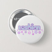 Badge Rond 5 Cm Lesbienne (Devant & derrière)