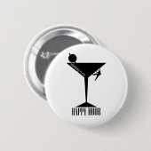 Badge Rond 5 Cm L'Escalade Est Mon Heureuse Heure (Devant & derrière)