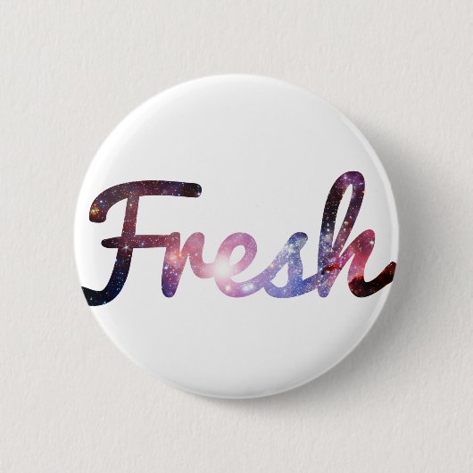 Badge Rond 5 Cm L'espace frais (Devant)