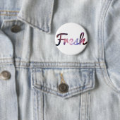 Badge Rond 5 Cm L'espace frais (En situation)