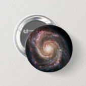 Badge Rond 5 Cm L'espace parfait d'impression de galaxie (Devant & derrière)