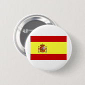 Badge Rond 5 Cm L'Espagne (Devant & derrière)