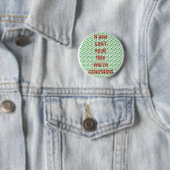 Badge Rond 5 Cm L'essai daltonien (En situation)