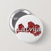 Badge Rond 5 Cm Lettonie (Devant & derrière)