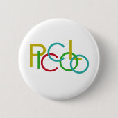 Badge Rond 5 Cm Lettres Piccolo (Devant)